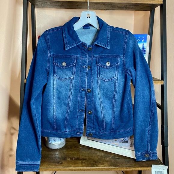Falls Creek Knit Jean Jacket 